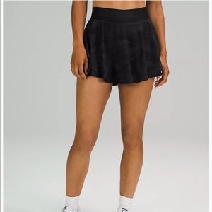 Lululemon Court Rival High Rise Skirt Camo NWT